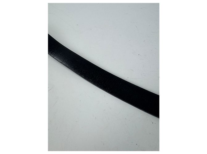 Vintage Prada Leather Belt Black - view 6