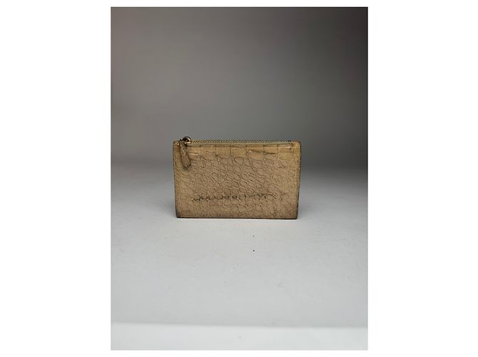 Vintage Miu Miu Leather Wallet beige White - view 2