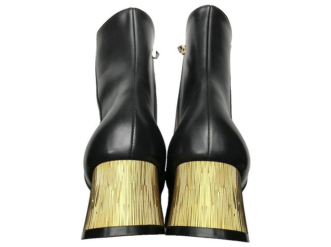 Gucci Botas de tacón de cristal Arielle Negro - vista 10