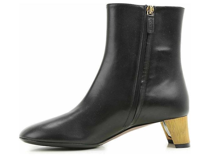 Gucci Botas de tacón de cristal Arielle Negro - vista 13