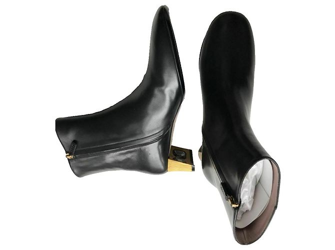 Gucci Botas de tacón de cristal Arielle Negro - vista 6