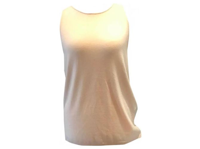 Amanda Wakeley Top a spalla in cashmere e seta Nero Rosa - vista 5