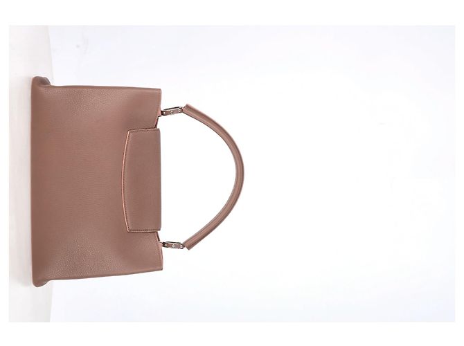 Borsa Louis Vuitton MM Capucines in pelle marrone Rosa - vista 10