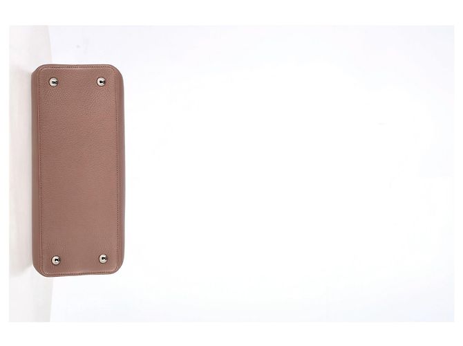 Borsa Louis Vuitton MM Capucines in pelle marrone Rosa - vista 11