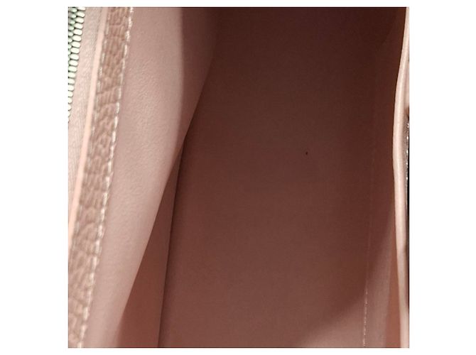 Borsa Louis Vuitton MM Capucines in pelle marrone Rosa - vista 5