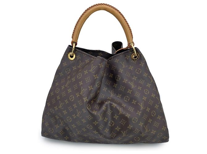 Louis Vuitton Monogram Canvas Artsy GM Schultertasche Braun - Ansicht 3