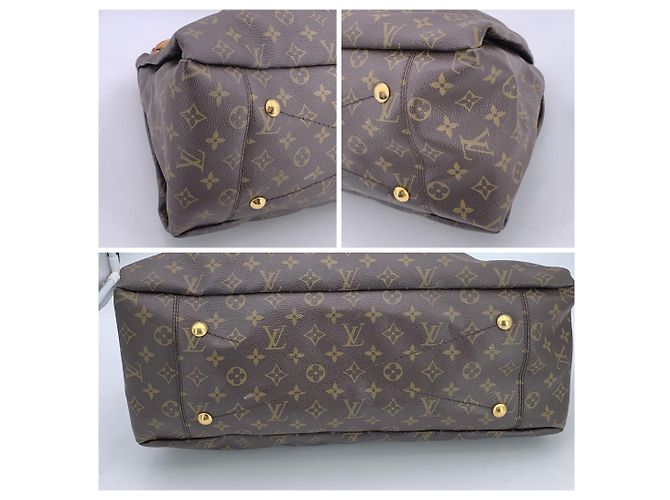 Louis Vuitton Monogram Canvas Artsy GM Schultertasche Braun - Ansicht 4