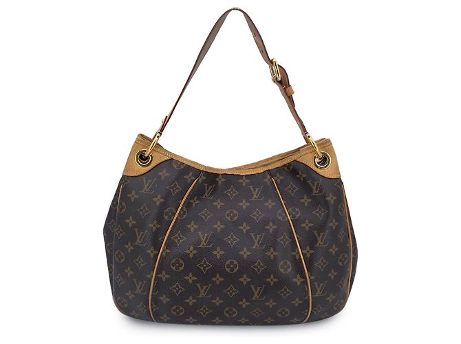 Louis Vuitton Hobo-Tasche Galliera PM aus Monogramm-Canvas Braun - Ansicht 3