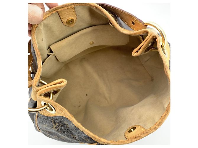 Louis Vuitton Hobo-Tasche Galliera PM aus Monogramm-Canvas Braun - Ansicht 4