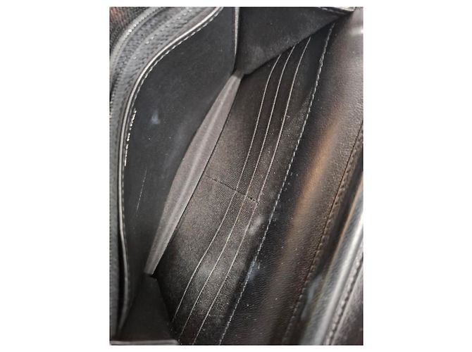 Borsa a spalla Old Medium Boy in pelle di vitello nera con perline Chanel Nero - vista 17