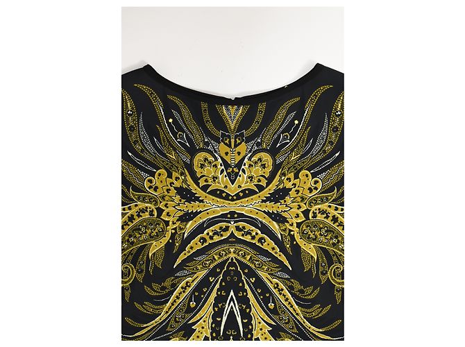 Abito midi stampato a maniche 3/4 Etro in seta multicolore - vista 9