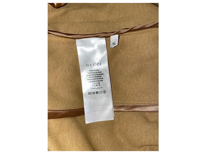 Chaqueta Gucci GG Technical Jersey marrón Castaño - vista 5