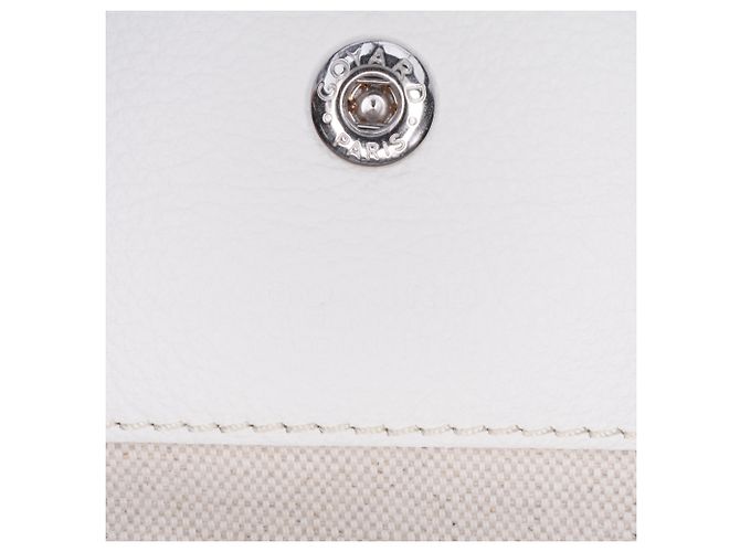 Goyard Hobo Boheme in Goyardine Bianca Bianco - vista 5