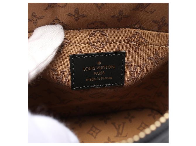 Zaino Alma Epi nero Louis Vuitton - vista 4