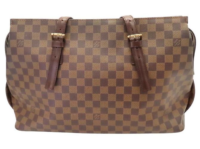Borsa Tote Chelsea Damier Ebene di Louis Vuitton - vista 3