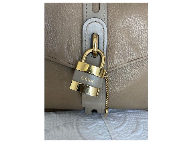 See by Chloé Chloé aby lock Handtasche Khaki - Ansicht 3