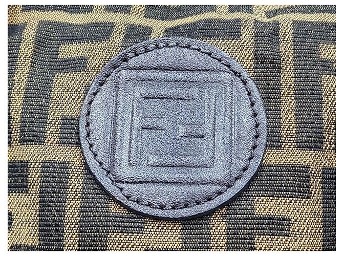 Baguette Borsa Fendi Zucca Zucchino Forever Bauletto Speedy Marrone - vista 4