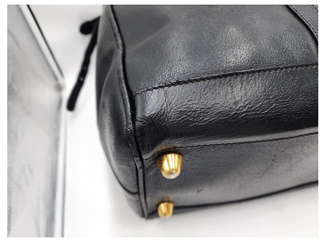 Borsa da viaggio weekend Boston vintage Gucci Nero - vista 11