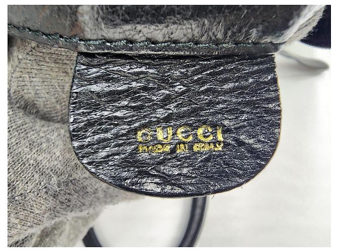 Borsa da viaggio weekend Boston vintage Gucci Nero - vista 14