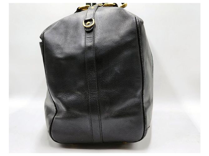 Borsa da viaggio weekend Boston vintage Gucci Nero - vista 3