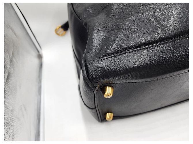 Borsa da viaggio weekend Boston vintage Gucci Nero - vista 8