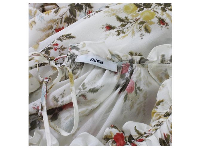 Erdem Darence Blumen-Maxi-Kleid Mehrfarben - Ansicht 10