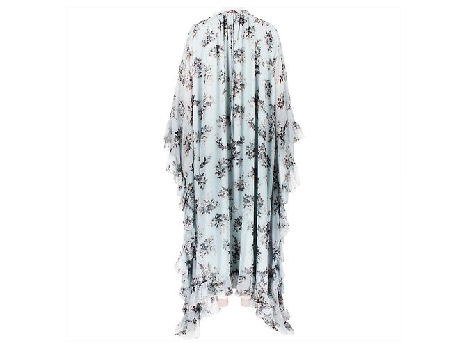 Erdem Darance Floral Maxi Kleid Blau - Ansicht 5