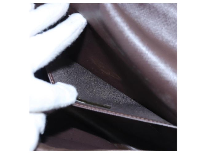 Autre Marque Borsa a Spalla Burberrys Nova Check in Tela Beige Oro Auth bs23438 D'oro - vista 20