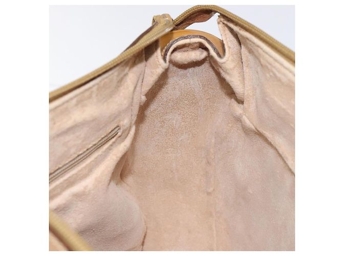 Borsa Gucci Micro GG Supreme Web Sherry Line PVC Marrone 001 115 0918 Auth BA352 D'oro - vista 20