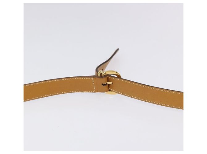 Borsa Gucci Micro GG Supreme Web Sherry Line PVC Marrone 001 115 0918 Auth BA352 D'oro - vista 8