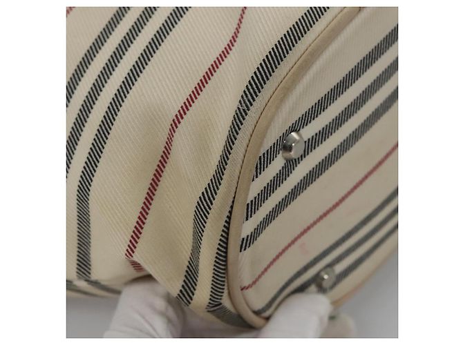 Borsa a mano BURBERRY in tela beige Auth ti2859 - vista 15