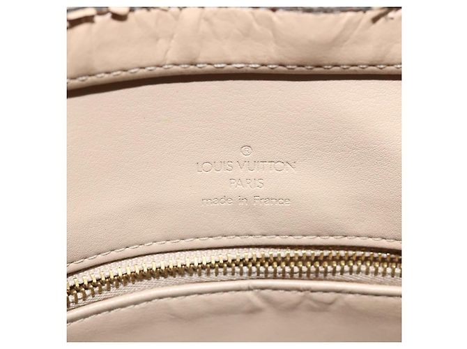 LOUIS VUITTON Monogram Vernis Borsa a Mano Houston Beige M91004 LV Auth 112869 - vista 10
