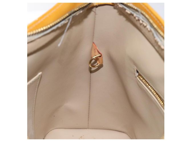 LOUIS VUITTON Monogram Vernis Borsa a Mano Houston Beige M91004 LV Auth 112869 - vista 20