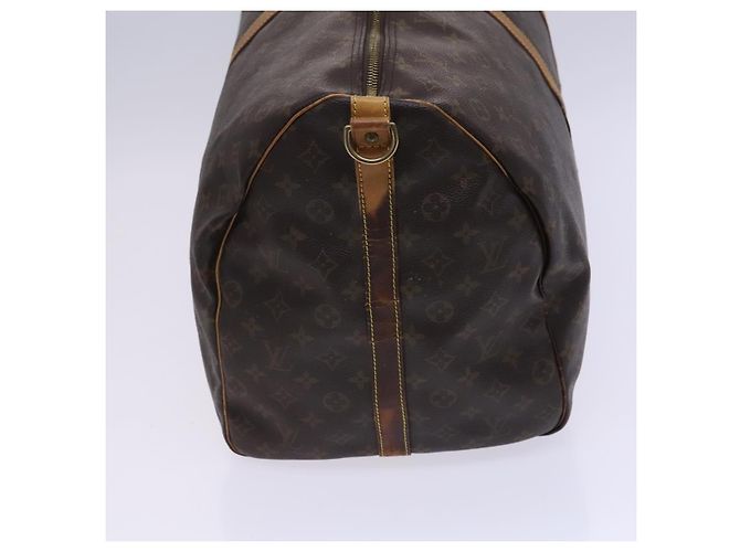 LOUIS VUITTON Monogram Keepall Bandouliere 60 Borsa Boston M41412 LV Auth BD227 Monogramma - vista 4