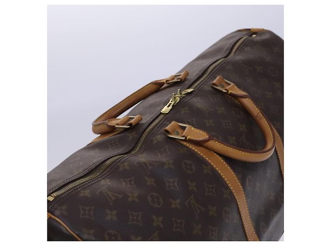 LOUIS VUITTON Monogram Keepall Bandouliere 60 Borsa Boston M41412 LV Auth BD227 Monogramma - vista 6