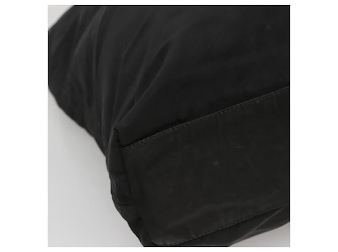 PRADA Borsa Tote Nylon Nera Auth IN035 Nero - vista 17