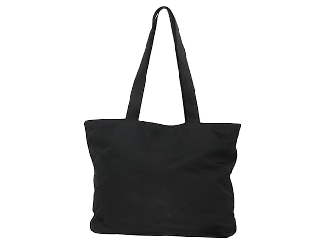 PRADA Borsa Tote Nylon Nera Auth IN035 Nero - vista 2