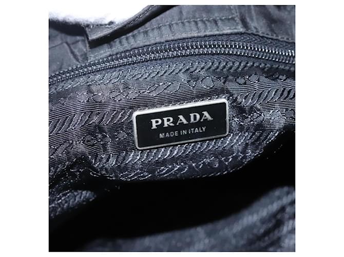 PRADA Borsa Tote Nylon Nera Auth IN035 Nero - vista 20