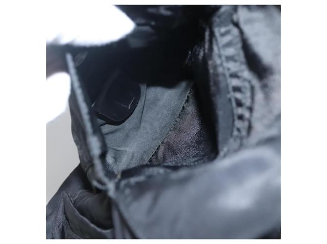 PRADA Borsa Tote Nylon Nera Auth IN035 Nero - vista 25