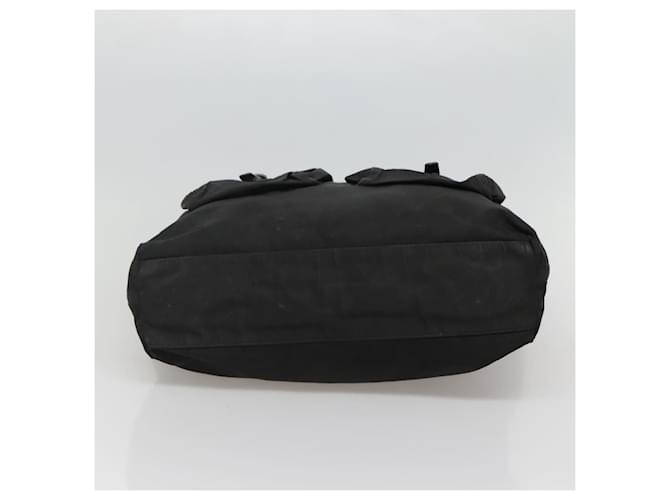 PRADA Borsa Tote Nylon Nera Auth IN035 Nero - vista 5