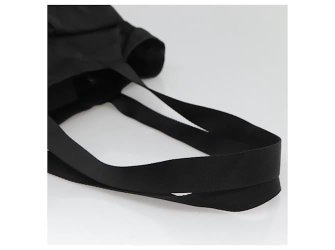 PRADA Borsa Tote Nylon Nera Auth IN035 Nero - vista 7