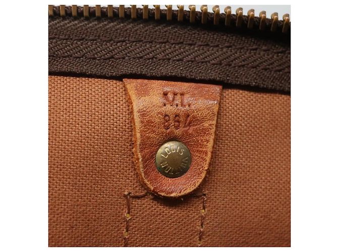 LOUIS VUITTON Monogram Keepall 55 Borsa Boston M41424 LV Auth bs23192 Monogramma - vista 12