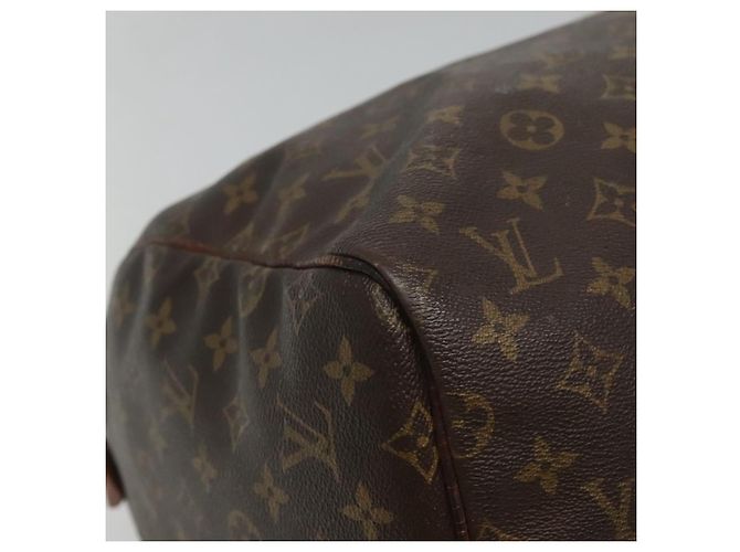 LOUIS VUITTON Monogram Keepall 55 Borsa Boston M41424 LV Auth bs23192 Monogramma - vista 14