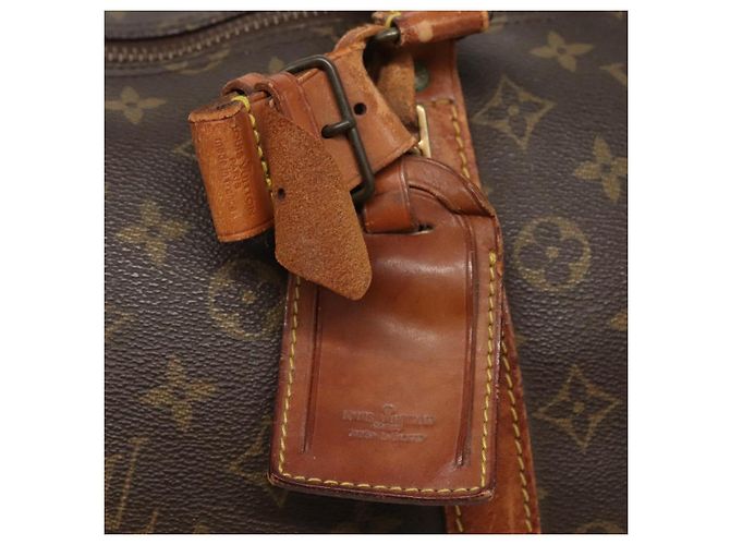 LOUIS VUITTON Monogram Keepall 55 Borsa Boston M41424 LV Auth bs23192 Monogramma - vista 18