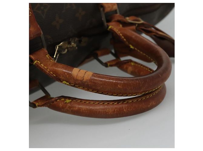 LOUIS VUITTON Monogram Keepall 55 Borsa Boston M41424 LV Auth bs23192 Monogramma - vista 7