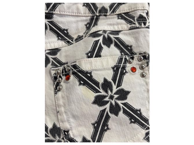 ISABEL MARANT Shorts T.International S Algodón Blanco - vista 8
