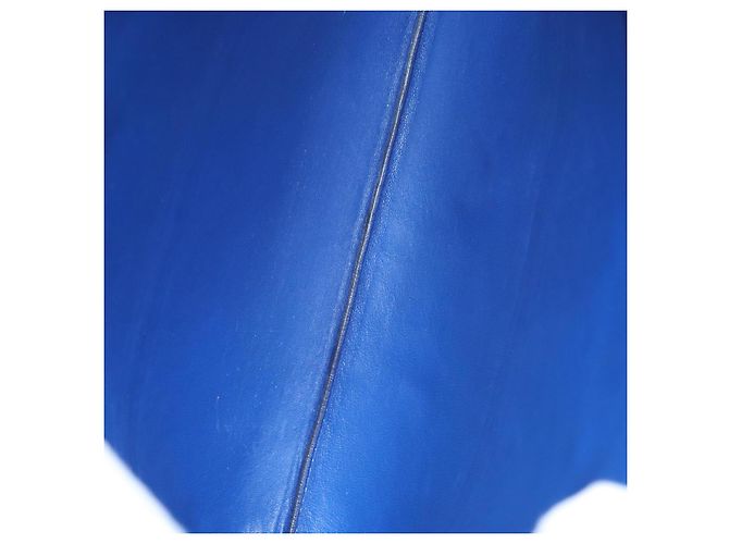 Céline Pochette in pelle blu oro Auth ti2920 D'oro - vista 11