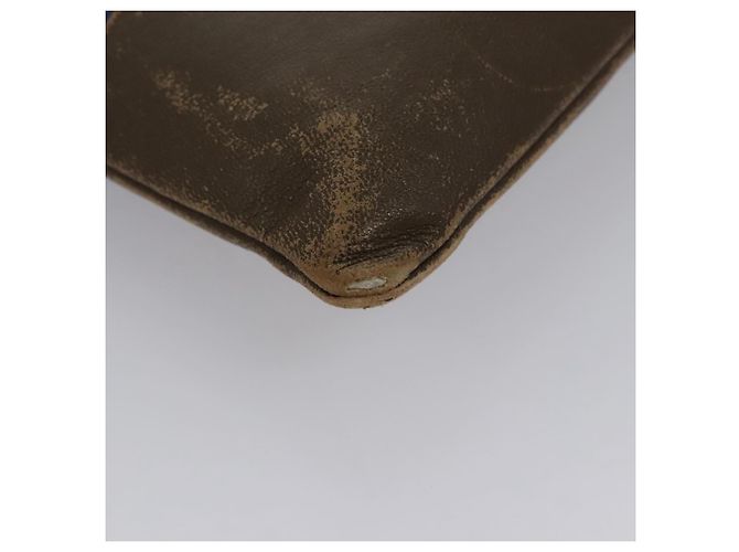 Céline Pochette in pelle blu oro Auth ti2920 D'oro - vista 7