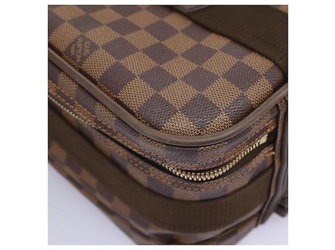 LOUIS VUITTON Trunk Satellite 53 Damier Ebene SPO M23356 LV Auth 115731A - vista 14
