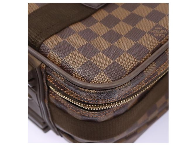 LOUIS VUITTON Trunk Satellite 53 Damier Ebene SPO M23356 LV Auth 115731A - vista 15